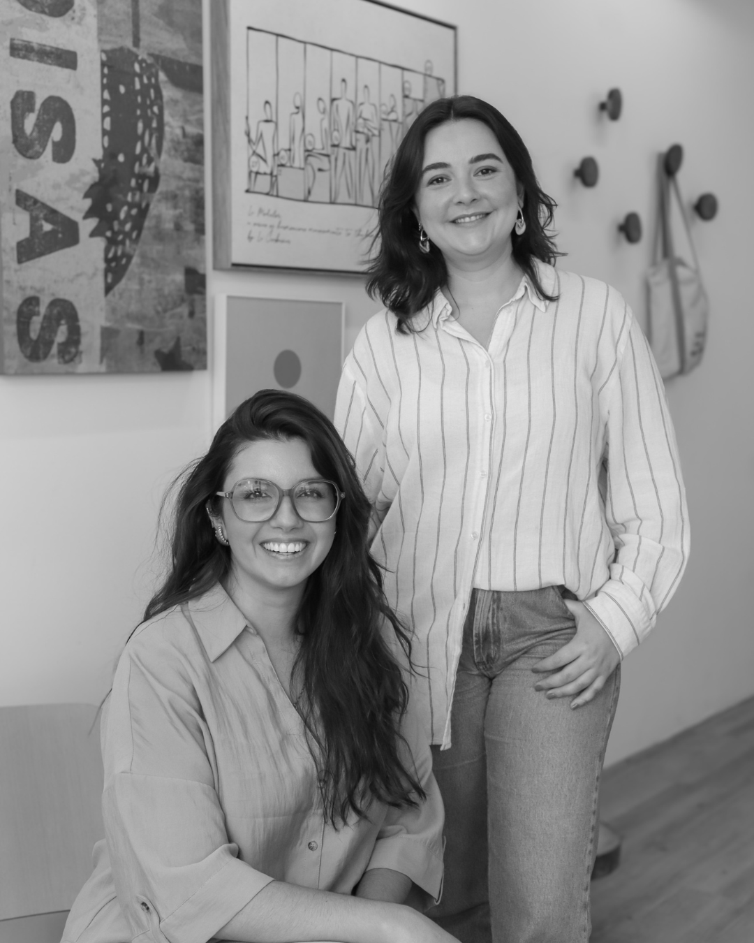 Bárbara Haas e Aline Menezes