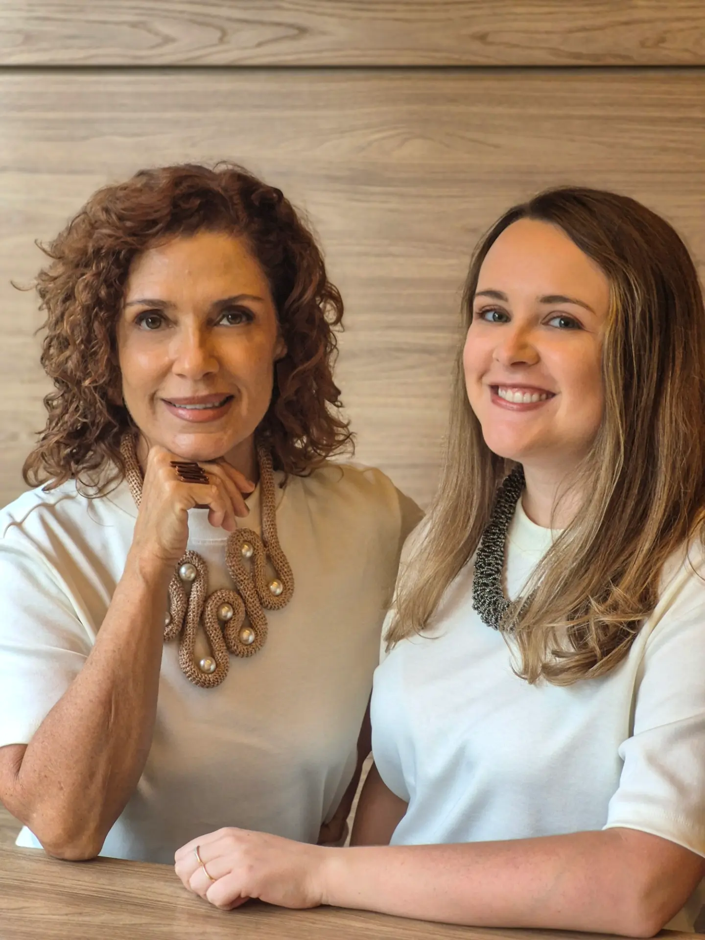 Daniele Damé e Marina Fabião